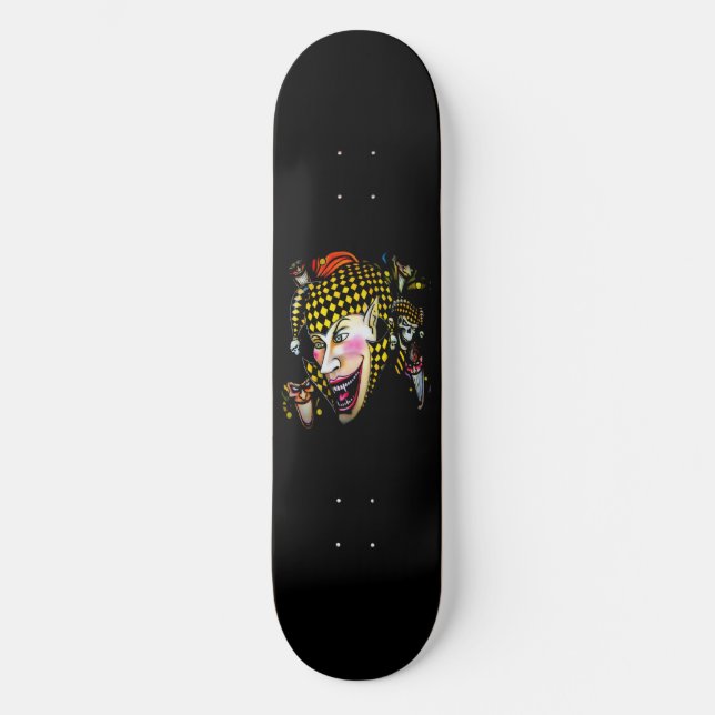 Skateboard Deck "Vampire Jester 4" (Front)