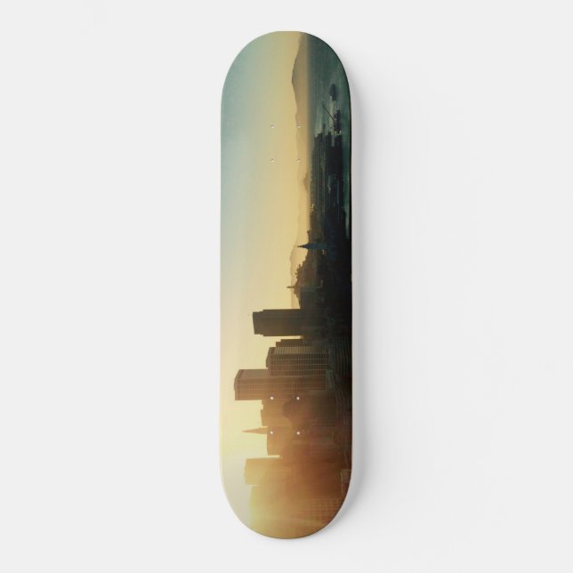 Skateboard Deck with Photo of San Francisco Bay (Front)