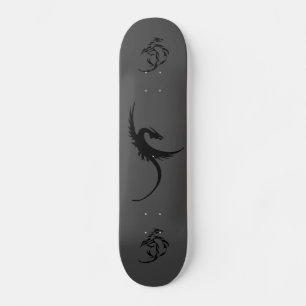Skateboard, Dragon scateboard, dragon wall design Skateboard
