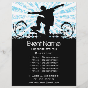 Skateboard Event Promotion Flyer