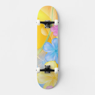 Skateboard-Floral Skateboard