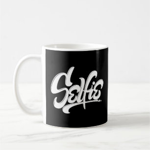 Skateboard Graffiti Selfie Street Art Lettering Coffee Mug