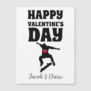 skateboard, Happy valentines day personalise name