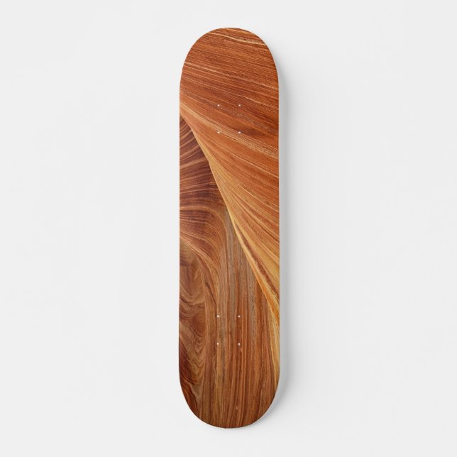 Skateboard- Hard Rock Maple with wood colour desig Skateboard (Front)