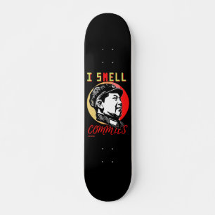 skateboard "I SMELL COMMIES 2 : MAO"