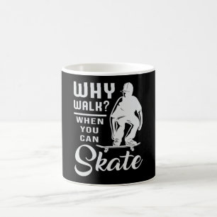 Skateboard Kickflip Skater Skating Skate Gift Idea Coffee Mug