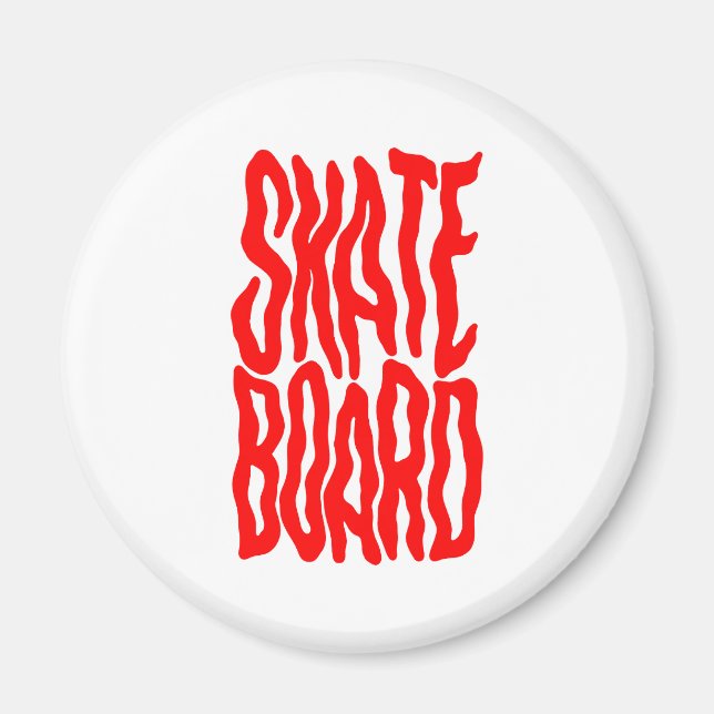 Skateboard Magnet (Front)