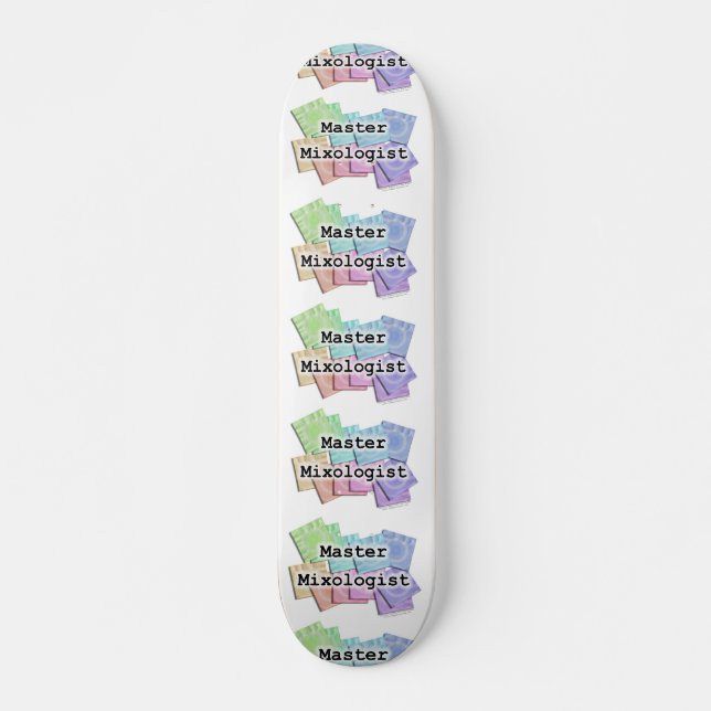 Skateboard - MASTER MIXOLOGIST (Front)