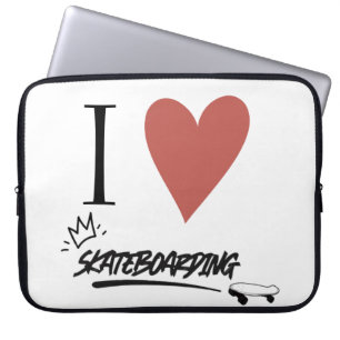 Skateboard Modern I love skateboarding Case-Ma Laptop Sleeve