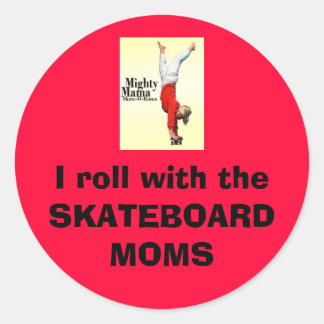 Skateboard Moms Sticker