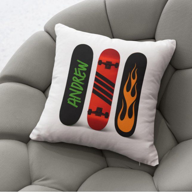 Skateboard Monogram Cushion (Creator Uploaded)