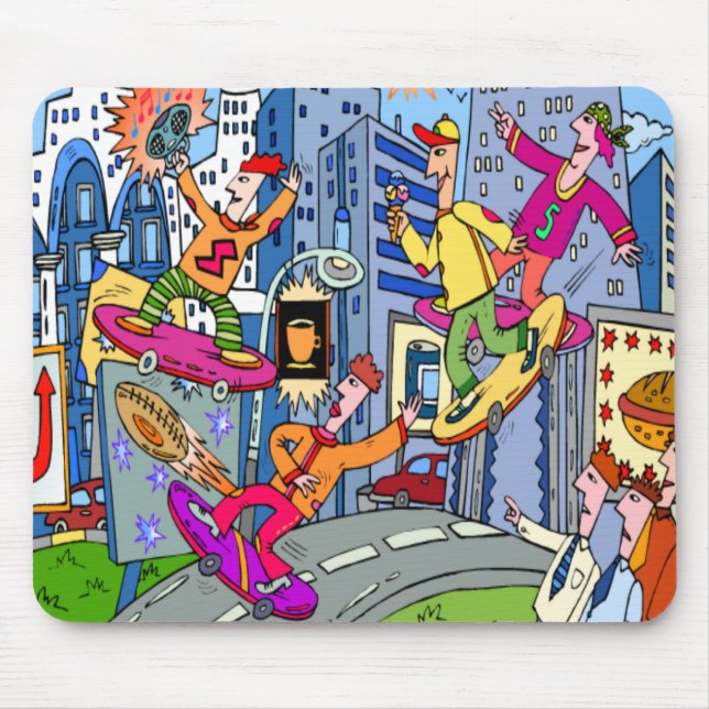 Skateboard Mousepad (Front)