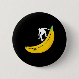 Skateboard Nana Funny Skateboarding Skateboarder 6 Cm Round Badge