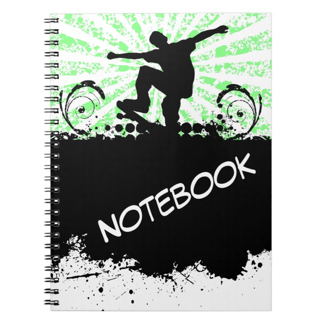 Skateboard Notebook (Front)