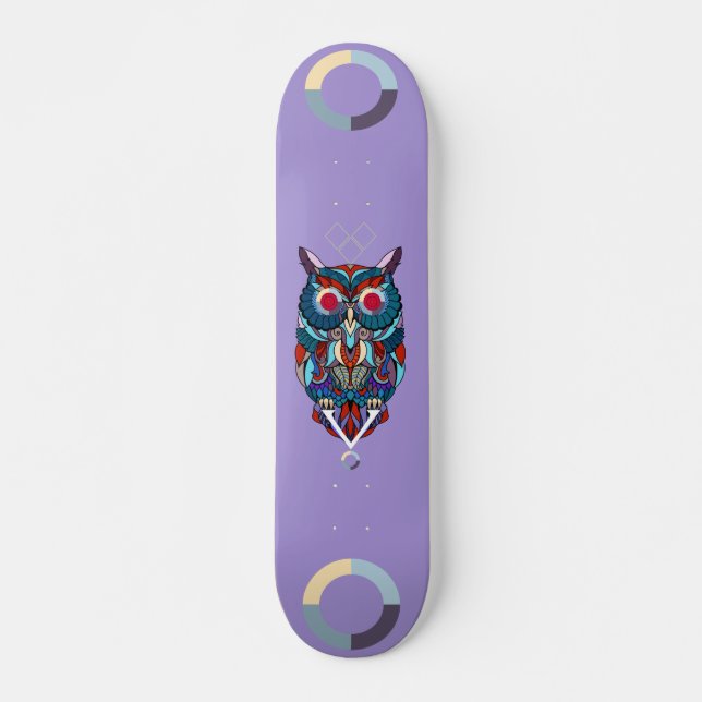 Skateboard, Owl Skateboard (Front)