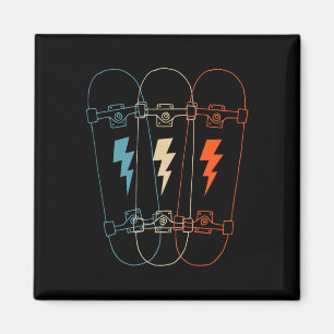 Skateboard Performer For Skateboarding Trick Enthu Magnet