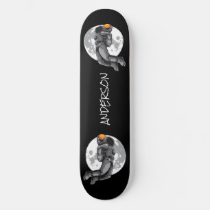 skateboard Personalised Astronaut Slam Dunk