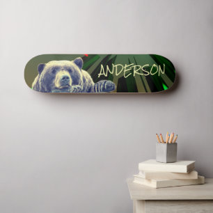 Skateboard Personalised HANK TANK BEAR