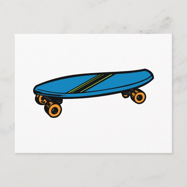 Skateboard Postcard (Front)