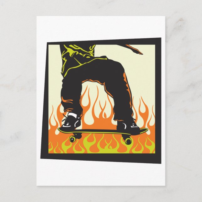 Skateboard Postcard (Front)