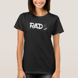 Skateboard raccoon stunts skate hall skater roller T-Shirt