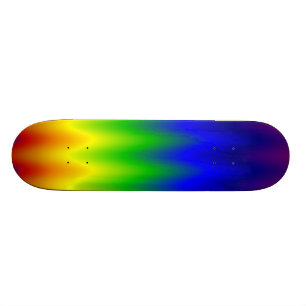 Skateboard - Rainbow Wave