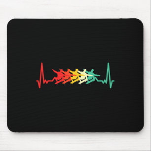 Skateboard Retro Skateboarding Gift Mouse Pad