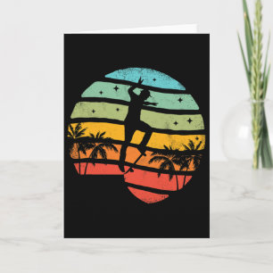Skateboard Retro Vintage Skateboarding Skateboarde Card
