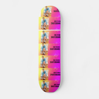 Skateboard ride in world skateboard DIY Skateboard