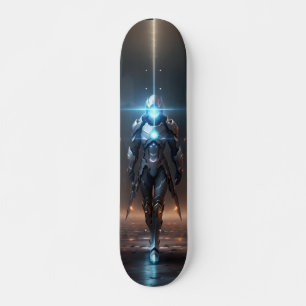 Skateboard Robot Galactic Warrior