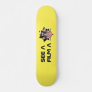 skateboard "SEE A COP FILM A COP"