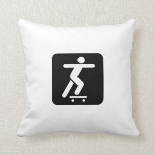 Skateboard Sign Cushion