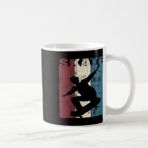 Skateboard Skate Vintage Skateboarding Distressed Coffee Mug