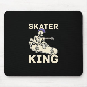 Skateboard Skateboarder - Skateboarding Skate King Mouse Pad