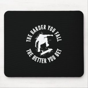 Skateboard Skateboarder - Skateboarding Skater 2 Mouse Pad