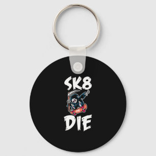 Skateboard Skateboarder - Skateboarding Skater Sk8 Key Ring