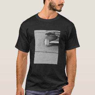 skateboard skateboarding black white photograph T-Shirt