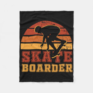 Skateboard Skateboarding Skateboarders Skater Appa Fleece Blanket