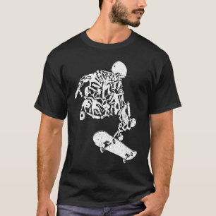 Skateboard Skateboarding Skater Vintage Retro Boar T-Shirt