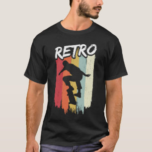 Skateboard Skateboarding Skater Vintage Retro Boar T-Shirt