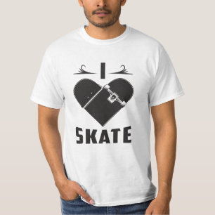 Skateboard Skater Kickflip Skating Funny Gift Idea T-Shirt