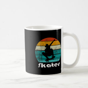 Skateboard Skater Retro Skateboarding Gift Boys Te Coffee Mug