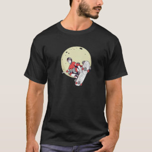 Skateboard Skater Skaterramp Skating trick Skatebo T-Shirt