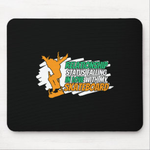 Skateboard Skating Skateboarding Skater Complicate Mouse Pad