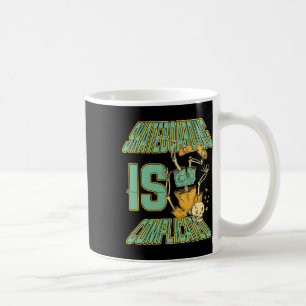 Skateboard Skating Skateboarding Skater In The Par Coffee Mug