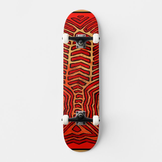 Skateboard Skeleton Design (Front)