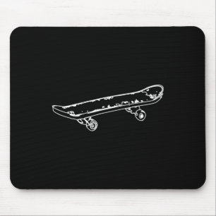 Skateboard Sketch Skater Skateboarder Skateboardin Mouse Pad