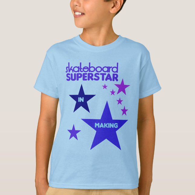 Skateboard Superstar shirt (Front)