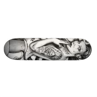 skateboard tattoo girls