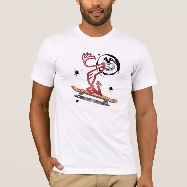 Skateboard Vanbird Spot T-Shirt (Front)